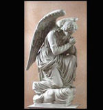 скульптура ангела хранителя